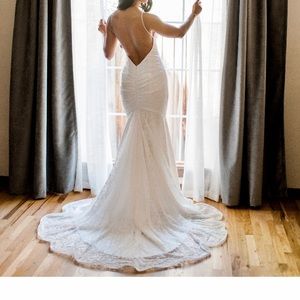 Wedding dress. Worn once on wedding day 07/06/2019